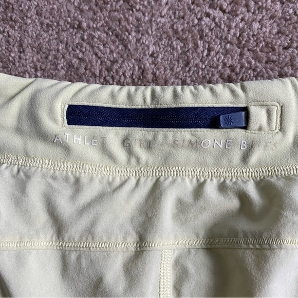 Athleta Girl | Bundle of Two Workout Athletic Shorts Blue Yellow Size Large 12 - Picture 7 of 9